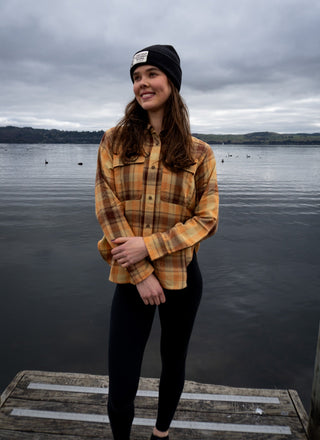 Wm's Fairfax Lightweight Boyfriend Flannel