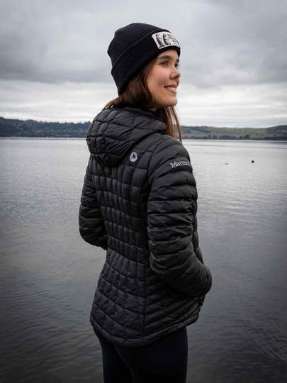 Featherless down jacket best sale